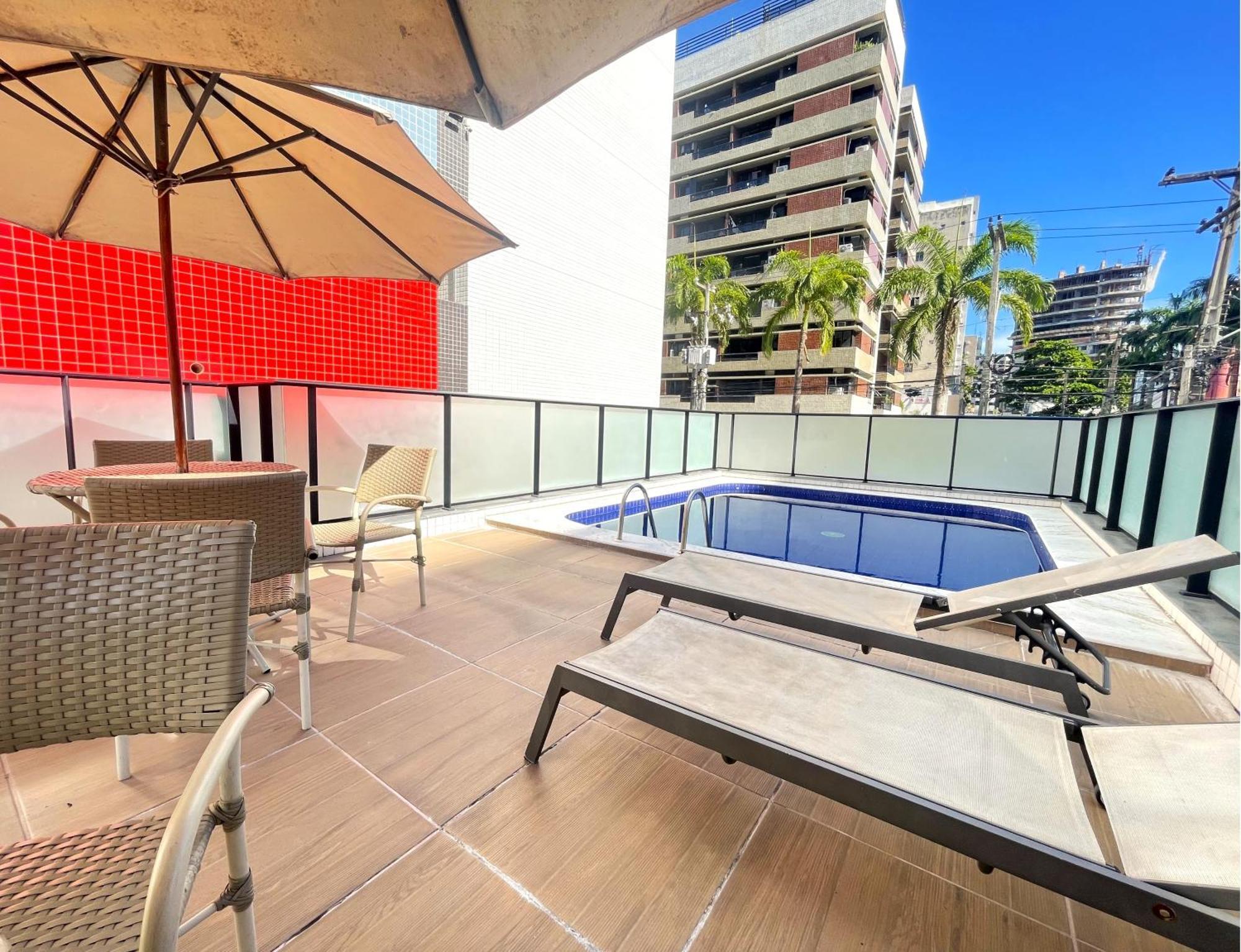 Apto 250M Da Praia Em Ponta Verde I Piscina I Garagem 709 Maceió エクステリア 写真