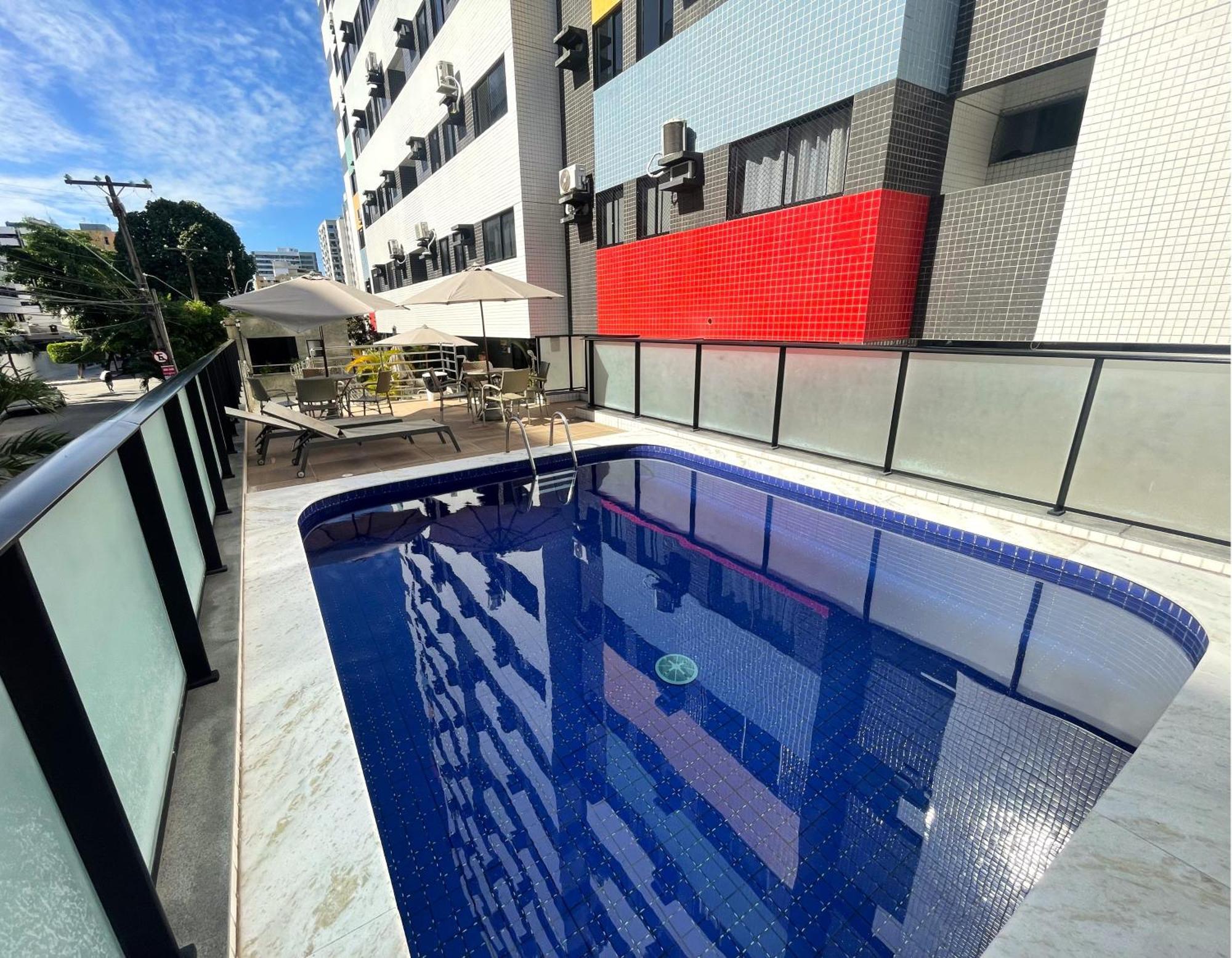 Apto 250M Da Praia Em Ponta Verde I Piscina I Garagem 709 Maceió エクステリア 写真