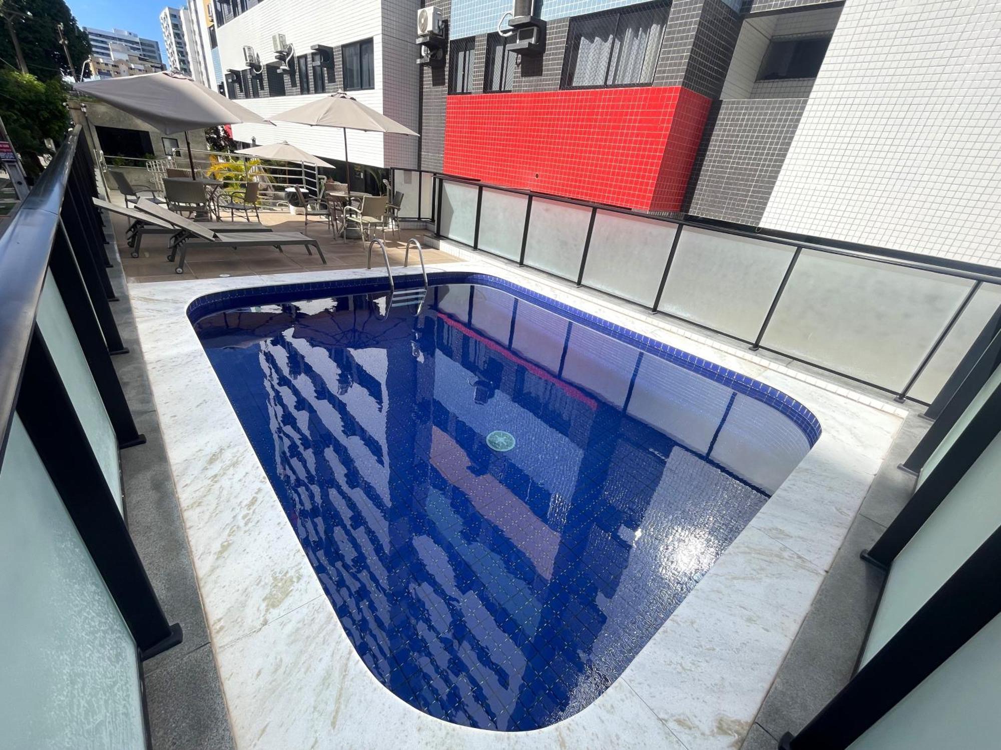 Apto 250M Da Praia Em Ponta Verde I Piscina I Garagem 709 Maceió エクステリア 写真